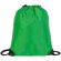 Bolsa mochila impermeable con cuerdas verde paramedico