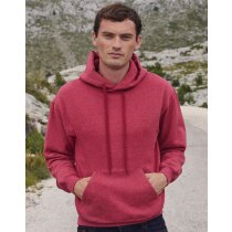 Sudadera de poliester y algodón 300 gr blanca Sudadera de poliester y algodón 300 gr blanca