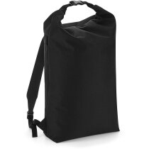 Mochila roll top Icon poliéster 300D gris claro