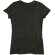 Camiseta cuello en V ligera 135 gr negra