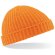 Gorro con dobladillo acrílico Naranja