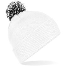 Gorro con pom pom unisex plegable