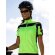 Camiseta de mujer manga corta ciclista 170 gr Verde paramedico/amarillo fluor detalle 3
