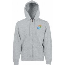 Sudadera capucha cremallera Tausa algodón 280 g/m² hombre