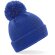 Gorro reflectivo con pom pom Azul royal brillante