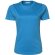 Camiseta de mujer 200 gr algodón liso personalizada azul claro