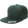Gorra plana con logotipo 6 paneles acrílico