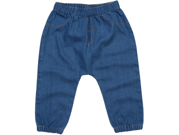 Pantalón orgánico Denim Rocks bebé Azul danim detalle 4