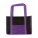 bolsa de polipropileno colores combinados personalizada lila