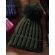 Gorro con pom pom unisex Salvia verde detalle 4