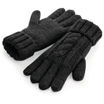 Guantes Novodvinsk punto cable poliacrílico negro