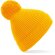 Gorro de invierno impresa dobladillo unisex elastano Girasol