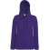 Chaqueta sudadera de mujer entallada ligera personalizada lila
