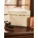 Neceser con cremallera 100% algodón peinado 407 g/m2 Vanity Natural detalle 4
