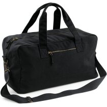 Bolsa de viaje con correa de hombro opcional personalizada negra Bolsa de viaje con correa de hombro opcional personalizada negra