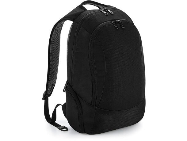 Mochila para portátil 100% poliester Negro detalle 8