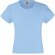Camiseta de niña Valueweith 160 gr personalizada azul claro