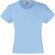 Camiseta de niña Valueweith 160 gr personalizada azul claro