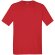 Camiseta manga corta unisex tejido técnico 135 gr roja