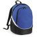 Mochila deportiva colores combinados azul con logo