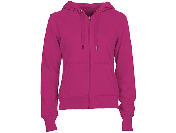 Sudadera con cremallera de mujer