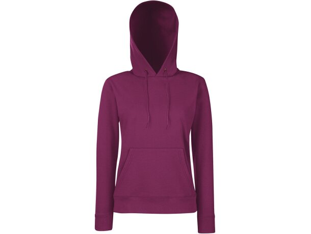 Sudadera con capucha para mujer con logo