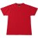 Camiseta gruesa unisex 185 gr Rojo