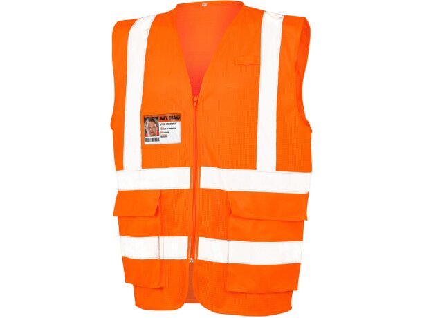 Chaleco reflectante personalizado Executive cool con malla