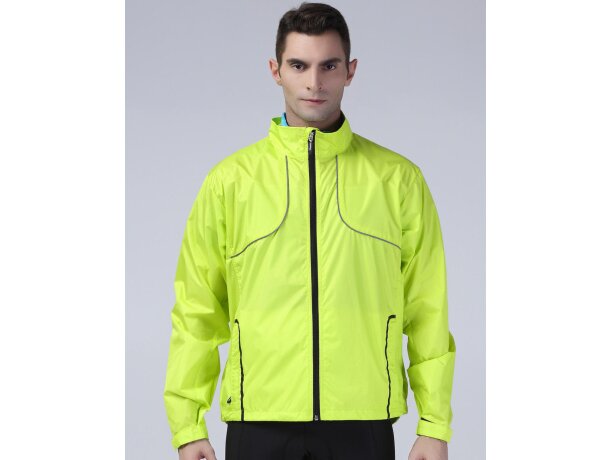 Chaqueta ciclismo Spiro Lima detalle 3