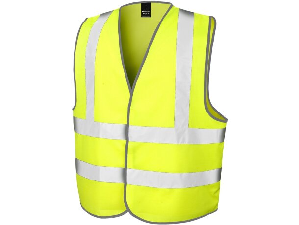 Chaleco de seguridad con reflectantes para carretera personalizado Chaleco de seguridad con reflectantes para carretera personalizado
