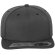 Gorra Snapback 6 panles ajustada Gris oscuro detalle 4