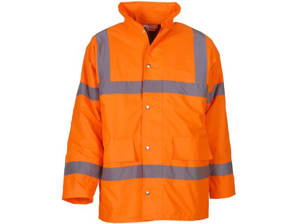 Chaqueta de seguridad Motorway Fluo Amarillo fluorescente detalle 2