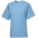 Camiseta unisex gruesa 180 gr personalizada azul claro