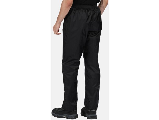 Pantalones personalizados de hombre transpirable poliamida 80 g/m2 Negro detalle 5