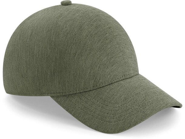 Gorras running unisex ajustable viscosa sin costuras Liquen detalle 2