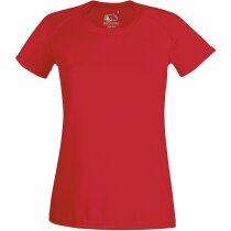 Camiseta de mujer manga corta técnica 135 gr