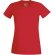 Camiseta de mujer manga corta técnica 135 gr original roja