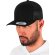 Gorra vintage camionero: estilo retro reinventado Negro detalle 2