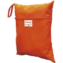 Funda para guardar chalecos de seguridad con logo naranja fluor Funda para guardar chalecos de seguridad con logo naranja fluor