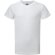 Camiseta de tejido mixto para niños personalizada blanca