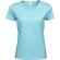 Camiseta de mujer 160 gr personalizada azul claro