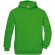 Sudadera con capucha niño algodón ring-spun 280 g/m2 Hooded Kelly verde