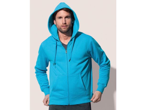 Sudadera unisex con cremallera entera economica