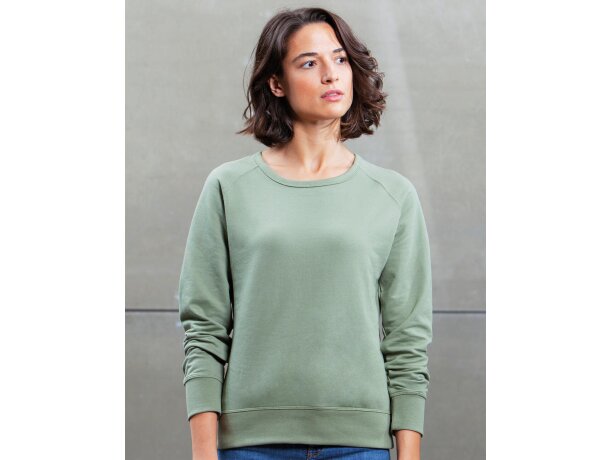 Sudadera de mujer cuello ancho barata