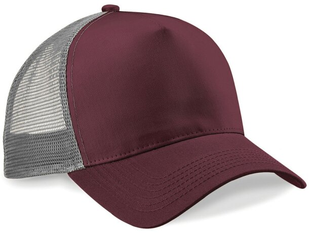 Pensar Por favor Detectable Gorra sencilla con 5 paneles y rejilla trasera Beechfield