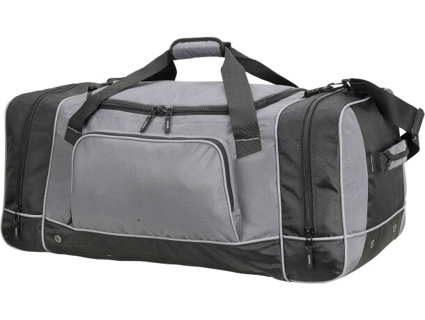Bolsa grande de deporte personalizada gris Bolsa grande de deporte personalizada gris