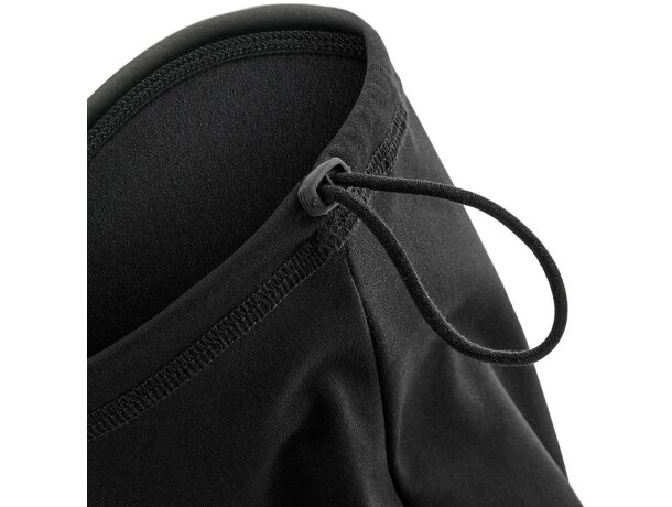 Braga de cuello Softshell de deporte Negro detalle 1