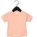 Camiseta Baby Triblend manga corta Rosa flúor