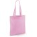 Bolsa de algodón personalizada rosa claro