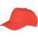 Gorra junior modelo boston printers cap personalizada roja
